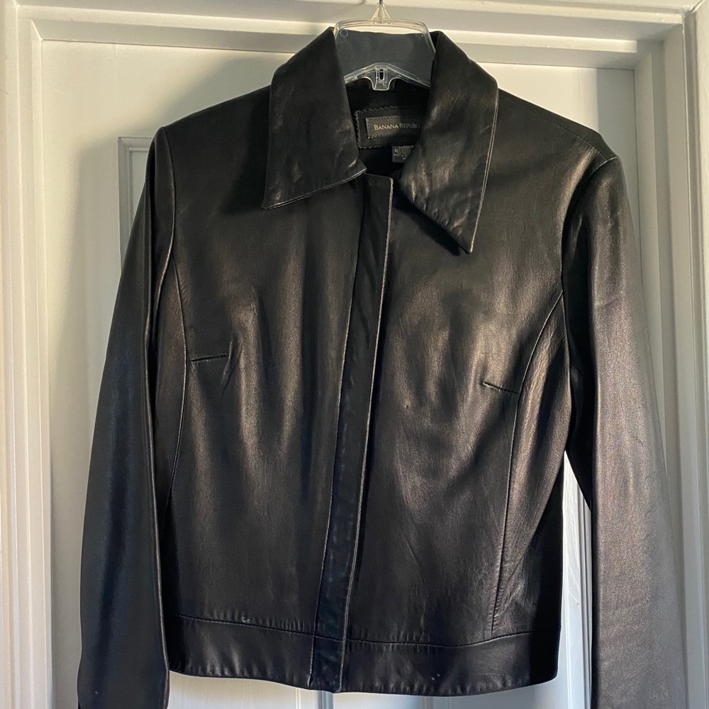 Black 100% Leather Jacket